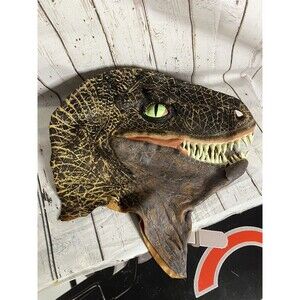 JURASSIC PARK Velociraptor Raptor Dinosaur Mask U.C.S. & AMBLIN 1997 Read!!!